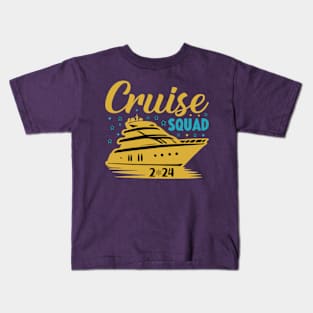 Cruise squad 2024 Kids T-Shirt